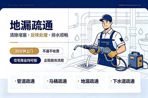 德宏地漏疏通
